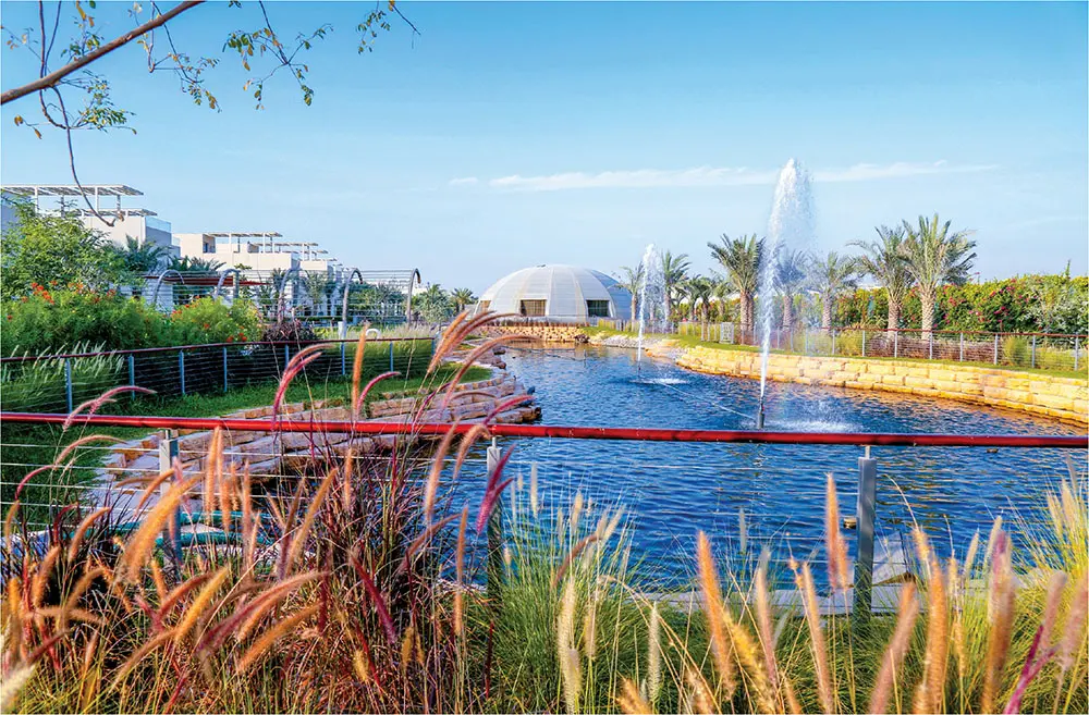 The Sustainable City district in Dubai